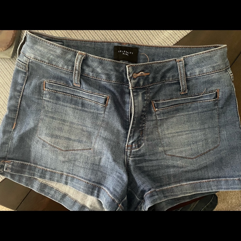 Celebrity Pink Jean Shorts